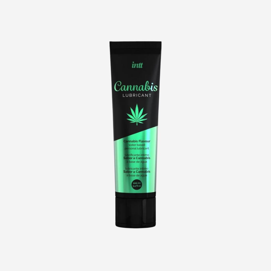 sexy shop Intt Lubrificante Cannabis Flavour 100 ml - Sensualshop toys