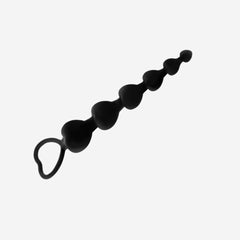 sexy shop Perline Anali a Forma di Cuore da 18cm Ohmama - Sensualshop toys