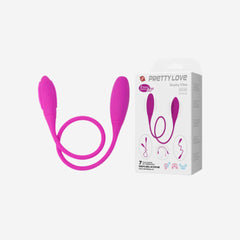 sexy shop Vibratore Snaky Deluxe Pretty Love 7V 7 funzioni di vibrazione Ricaricabile Flessibile e facile da usare - Sensualshop toys