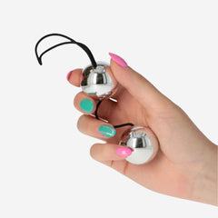 sexy shop Palline Orgasm Balls Silver Piacere Vaginale e Sensazioni - Sensualshop toys