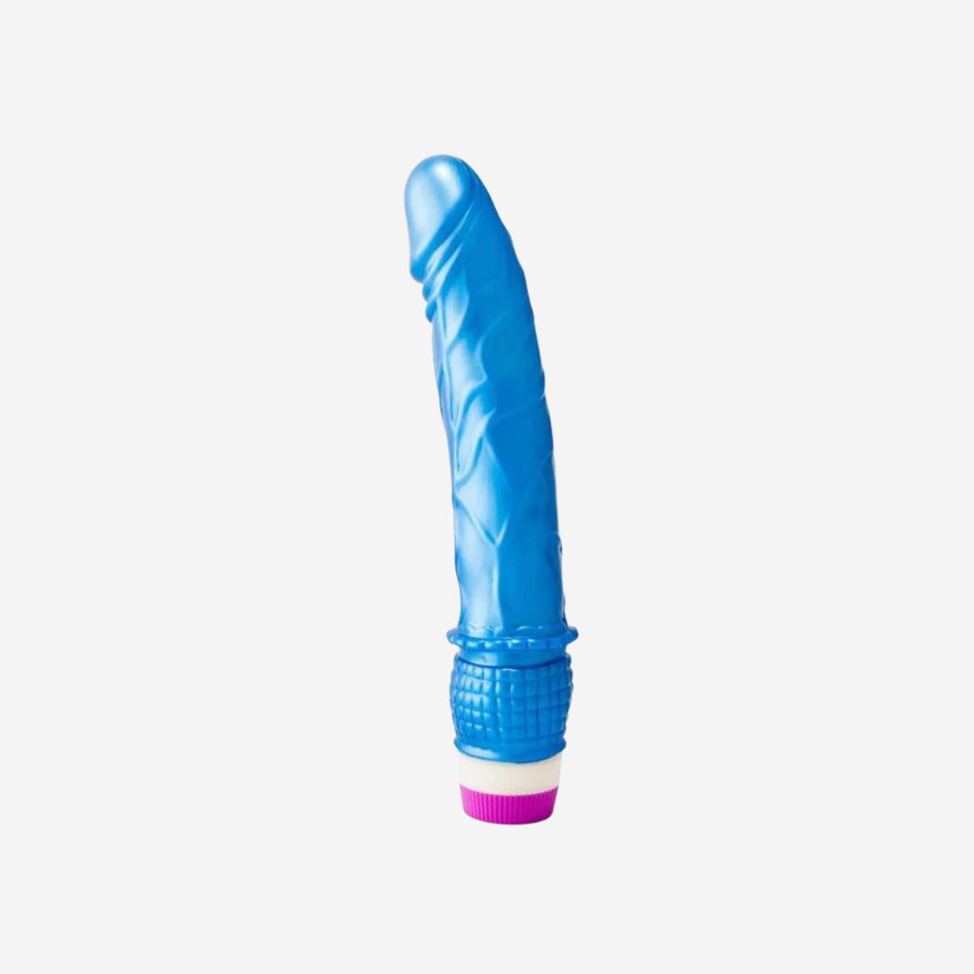 sexy shop Vibratore Waves Of Pleasure Blu Materiale PVC Blu 23cm x 4cm - Sensualshop toys