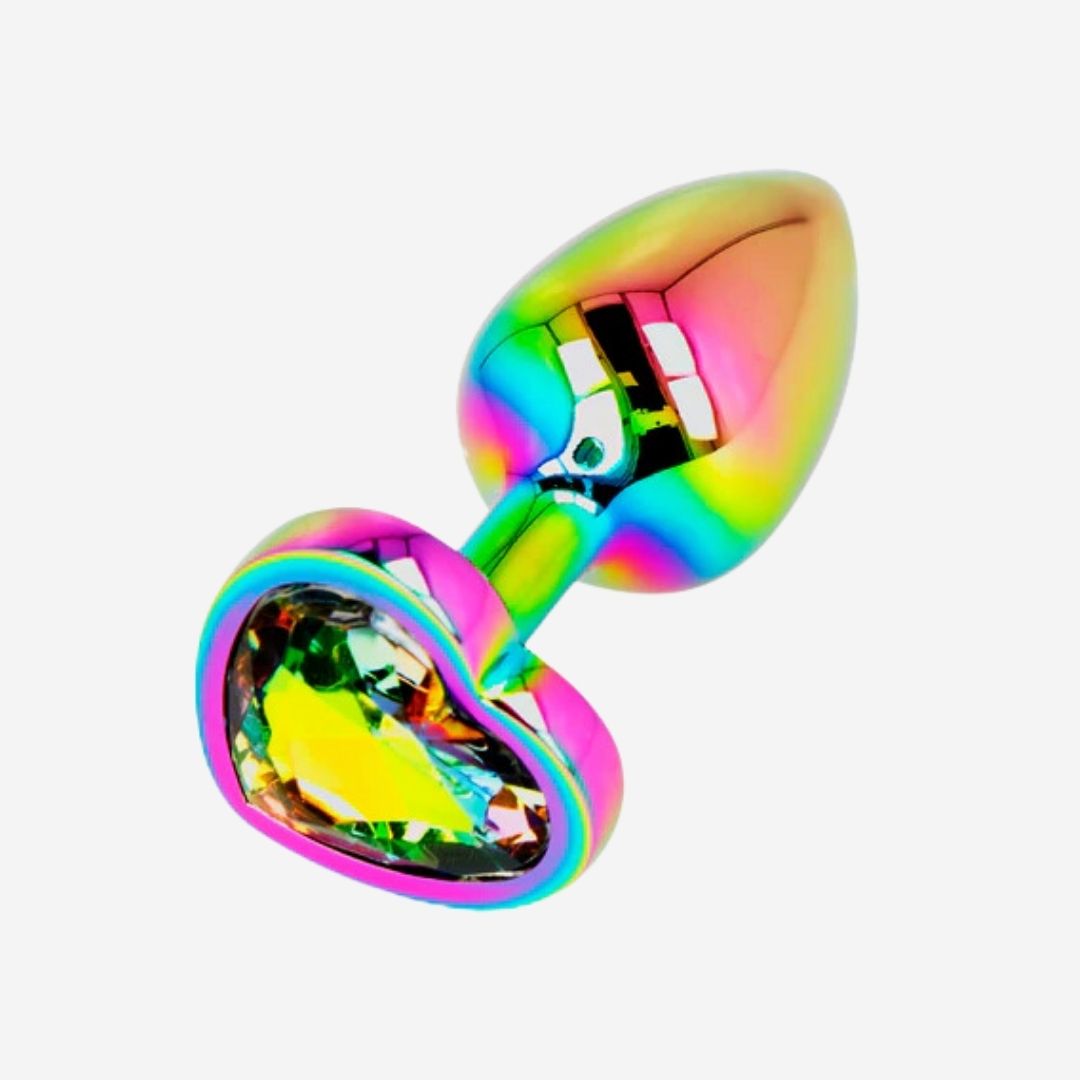 sexy shop Plug Anale Metal Iridescente Ohmama Piccolo Materiale metallo Colore Iridescente - Sensualshop toys