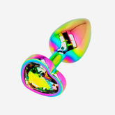 sexy shop Plug Anale Metal Iridescente Ohmama Piccolo Materiale metallo Colore Iridescente - Sensualshop toys