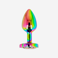 sexy shop Plug Anale Metal Iridescente Ohmama Piccolo Materiale metallo Colore Iridescente - Sensualshop toys