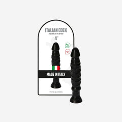 sexy shop Dildo Misure Gentile Teo Black 4'' Toyz4Lovers - Sensualshop toys