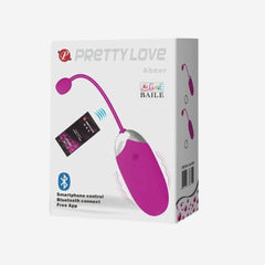 sexy shop Ovulo Vibrante Con App - Pretty Love Abner - Purple Morbido Silicone Medico Clitoride e Il Punto G, In Silicone Morbido - Sensualshop toys