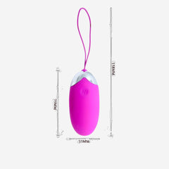 sexy shop Ovulo Vibrante Con App - Pretty Love Abner - Purple Morbido Silicone Medico Clitoride e Il Punto G, In Silicone Morbido - Sensualshop toys