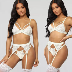 sexy shop Set di 3 pezzi di Lingerie donna - Sensualshop toys
