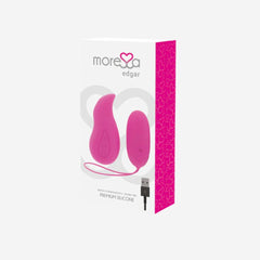 sexy shop Stimolatore Clitorideo e Vaginale Moressa Edgar Vibratore Ricaricabile In Silicone Medico al 100% - Sensualshop toys
