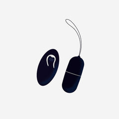 sexy shop Ovetto Vibrante Flippy Intenso con Comando a Distanza Nero - Sensualshop toys