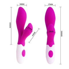 sexy shop Vibratore Stimolante Pretty Love Newman Fucsia 30 Modalità di Vibrazione - Sensualshop toys