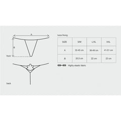 sexy shop Perizoma luiza white - Sensualshop toys