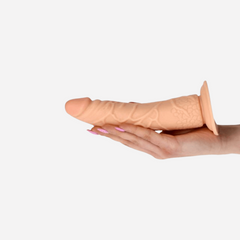 sexy shop Dildo Vibrante Realistico Flesh Earth Flavour 7''  Carne  18 cm - Sensualshop toys