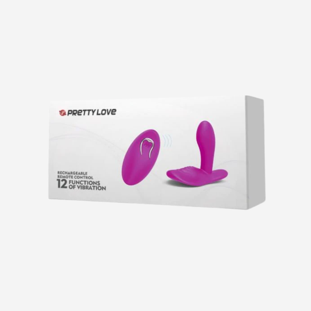 sexy shop Vibratore Punto G  Clitoride Con Comando A Distanza Materiale Silicone e ABS Pretty Love - Sensualshop toys
