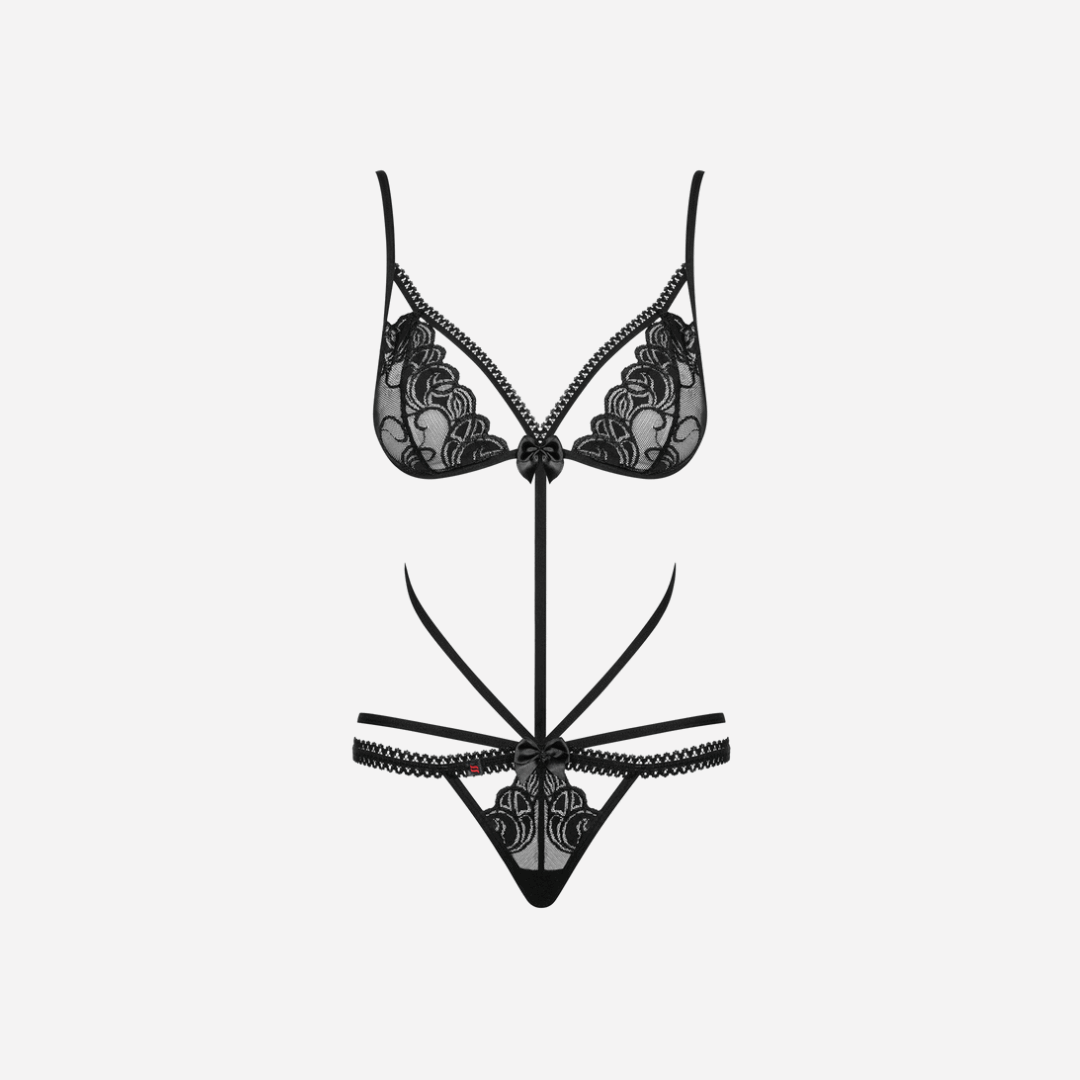 sexy shop Body intimo Reggiseno Con Scollatura  Wonderia 90% Poliammide  10% Elastane - Sensualshop toys