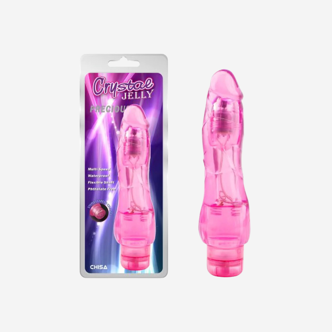 sexy shop Vibratore Precious Pink Lunghezza: 19.5 cm Diametro: 4 cm Vibrazione Multispeed - Sensualshop toys