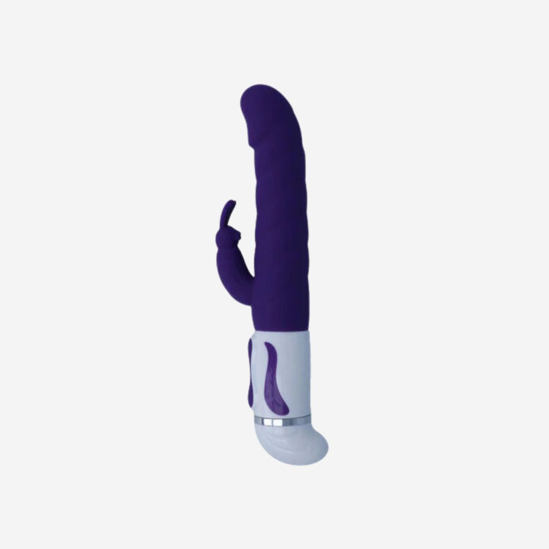 sexy shop Guppy Vibratore Rabbit Intense Bobble Viola - Sensualshop toys
