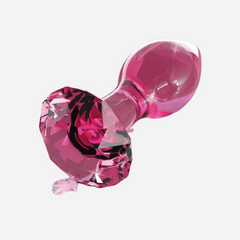 sexy shop Plug Anale Vetro Soffiato 7.3cm 3cm Artigianale - Sensualshop toys