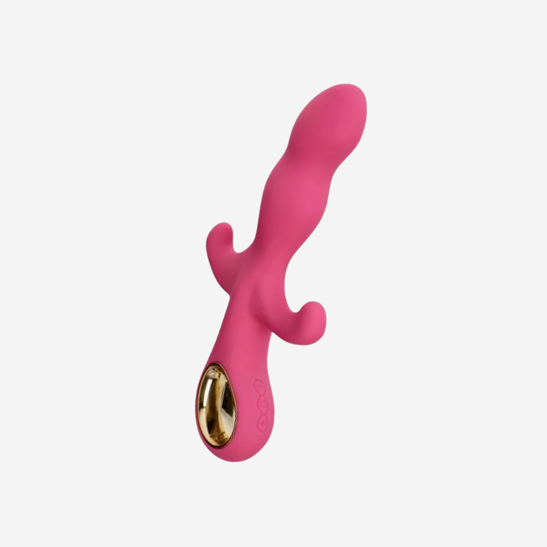 sexy shop Vibratore Three Feel Materiale Abs Privo Di Ftalati Silicone Medicale Colore Rosa Lunghezza19.5cm Diametro: 3.2 cm Vibrazione: Si Multiprogramma, Multispeed - Sensualshop toys