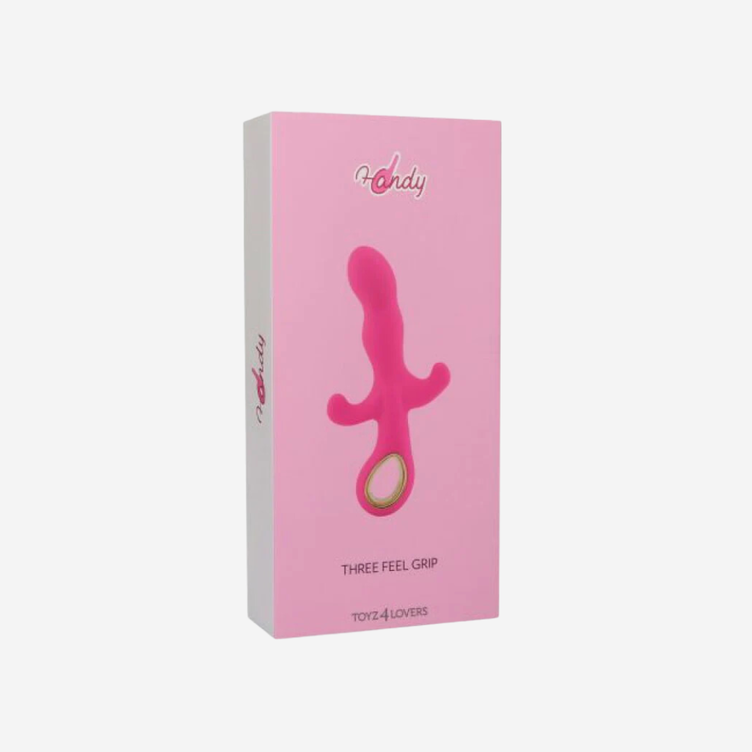 sexy shop Vibratore Three Feel Materiale Abs Privo Di Ftalati Silicone Medicale Colore Rosa Lunghezza19.5cm Diametro: 3.2 cm Vibrazione: Si Multiprogramma, Multispeed - Sensualshop toys