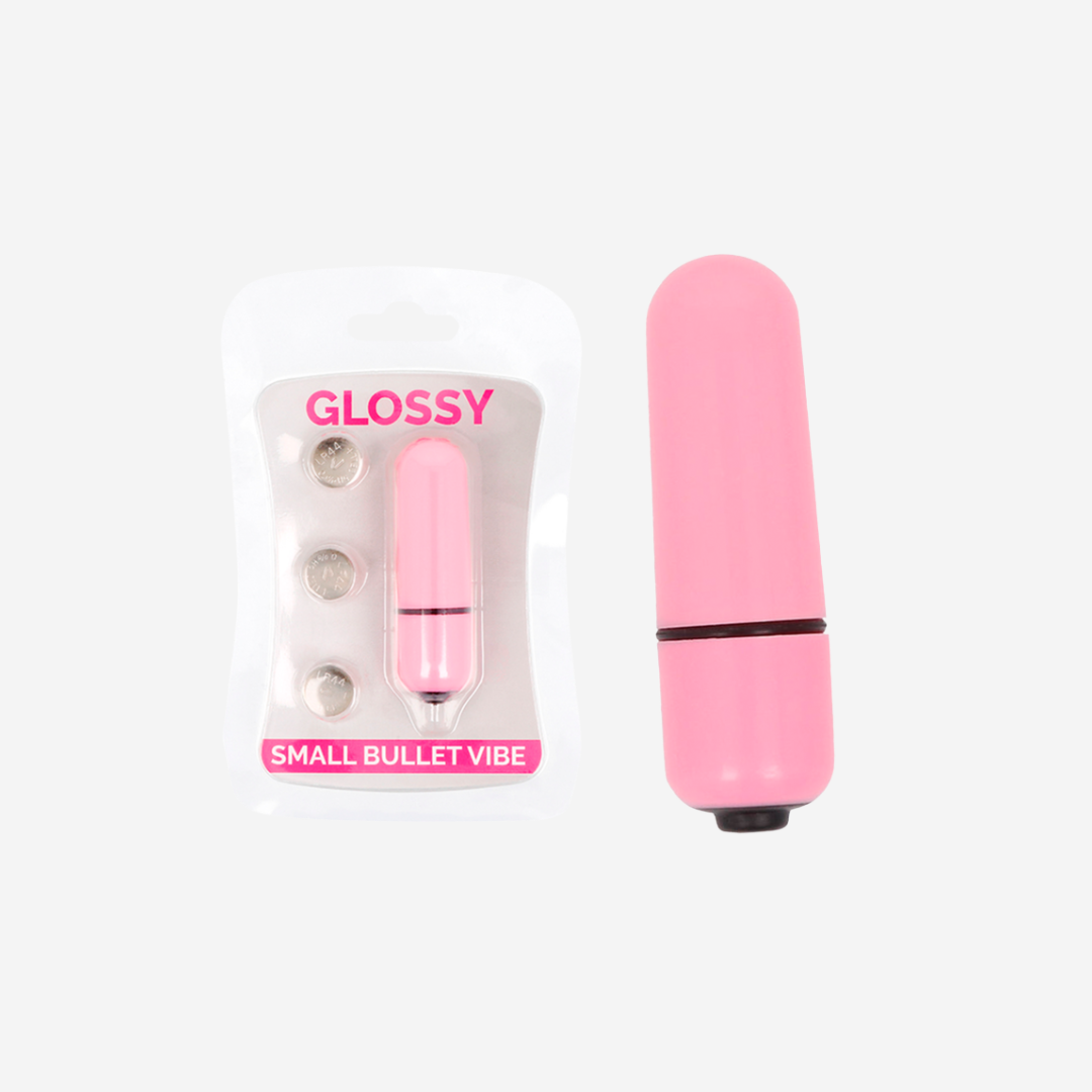 sexy shop Vibratore Mini Clitoride Capezzoli 5,8Cm Silenzioso Glossy Small Bullet Vibe Rose - Sensualshop toys