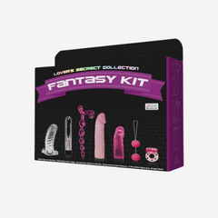 sexy shop Kit Del Piacere Secret Lovers Anello Vibrante Estensione Pene Palline Vibratore Guaina Materiale TPR - Sensualshop toys