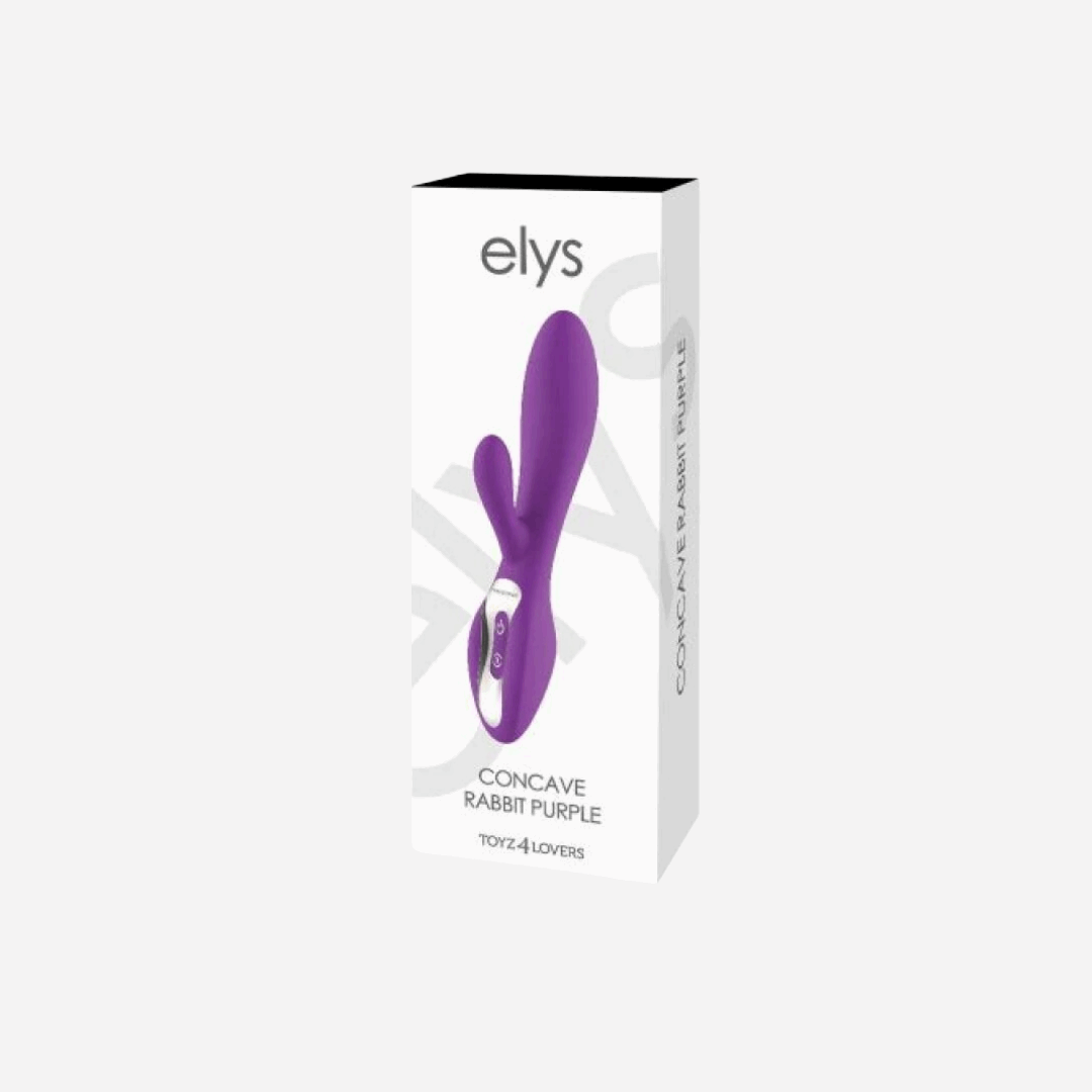 sexy shop Vibratore rabbit elys Concave Rabbit purple - Sensualshop toys