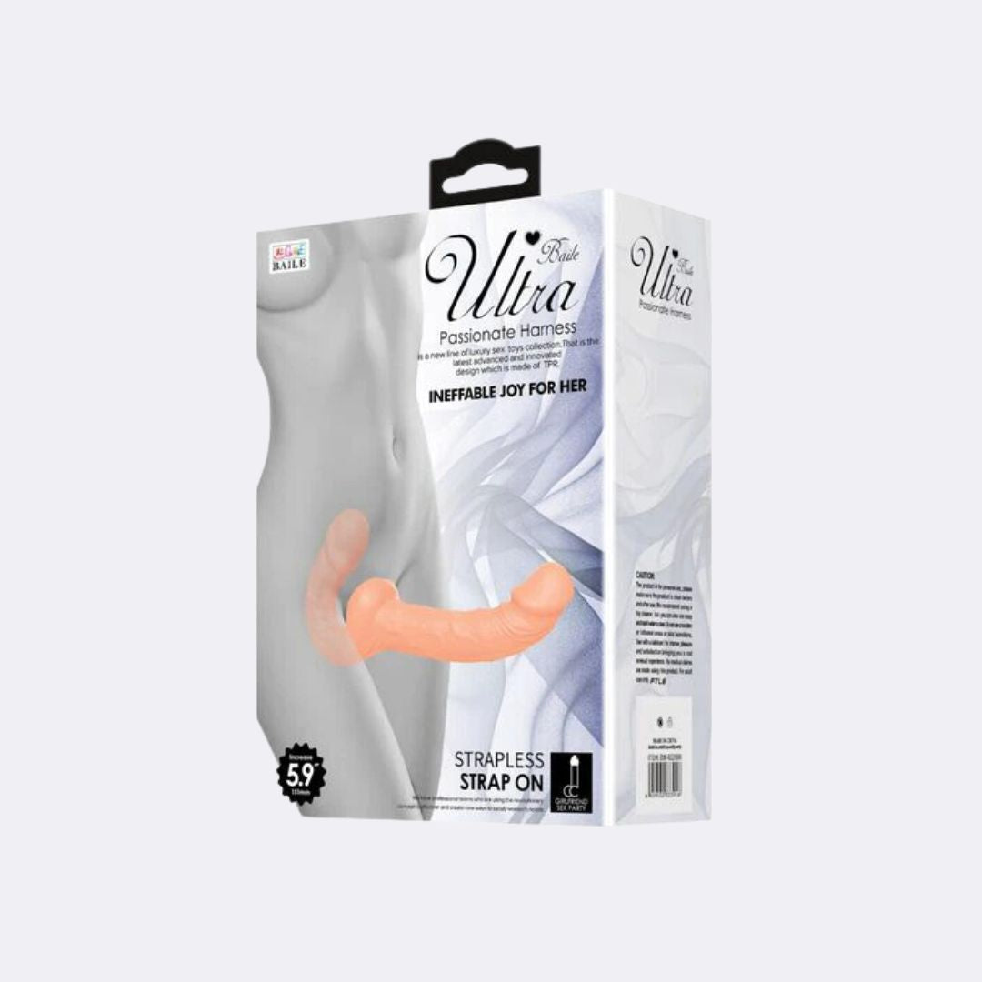 sexy shop Bail Dildo Doppia Estremità Ultra Passionate Harness - Sensualshop toys