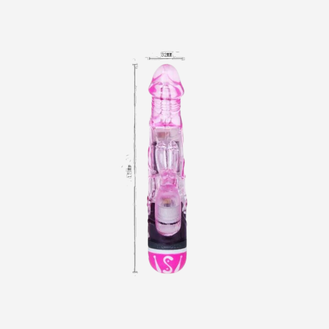 sexy shop Vibratore Rabbit Multivelocità Colore Viola 10 Modalità di Vibrazione Multispeed  Materiale TPR Baile Lover Hot - Sensualshop toys