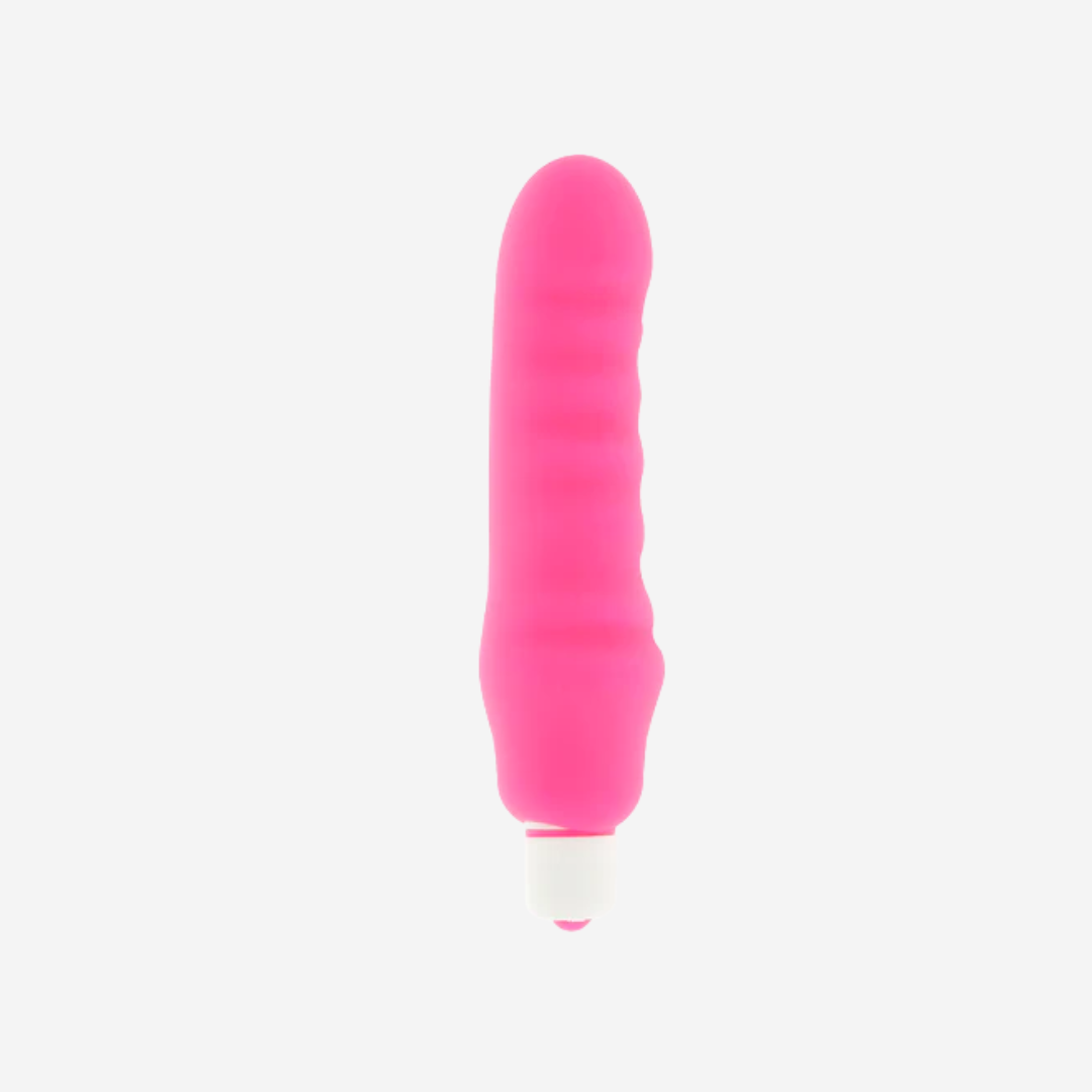 sexy shop Vibratore In Silicone Lungo 14cmx3cm di Diametro Genius Pink - Sensualshop toys