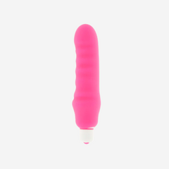 sexy shop Vibratore In Silicone Lungo 14cmx3cm di Diametro Genius Pink - Sensualshop toys