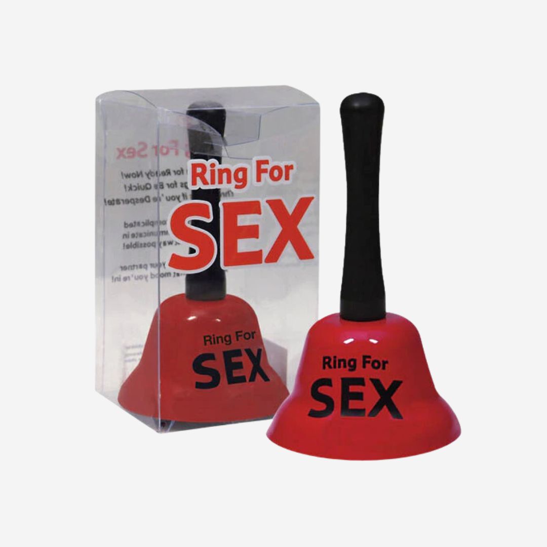 sexy shop Ring For Sex Campanella Simpatica Rossa in Metallo - Sensualshop toys