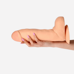 Dildo Lunghezza 28.2cm x 6.5cm Privo Di Ftalati  Pvc Per Lei Flesh Emotion 11