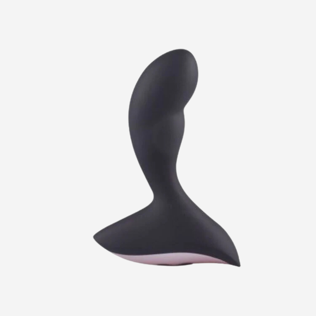 sexy shop Vibratore Behind Vers Materiale: Privo Di Ftalati, Silicone Medicale Colore: Nero Lunghezza: 12.5 cm - Sensualshop toys
