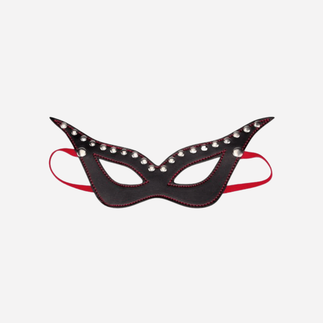 sexy shop Bondage Materiale Ecopelle Colore Nero Fetish Mascherina - Sensualshop toys