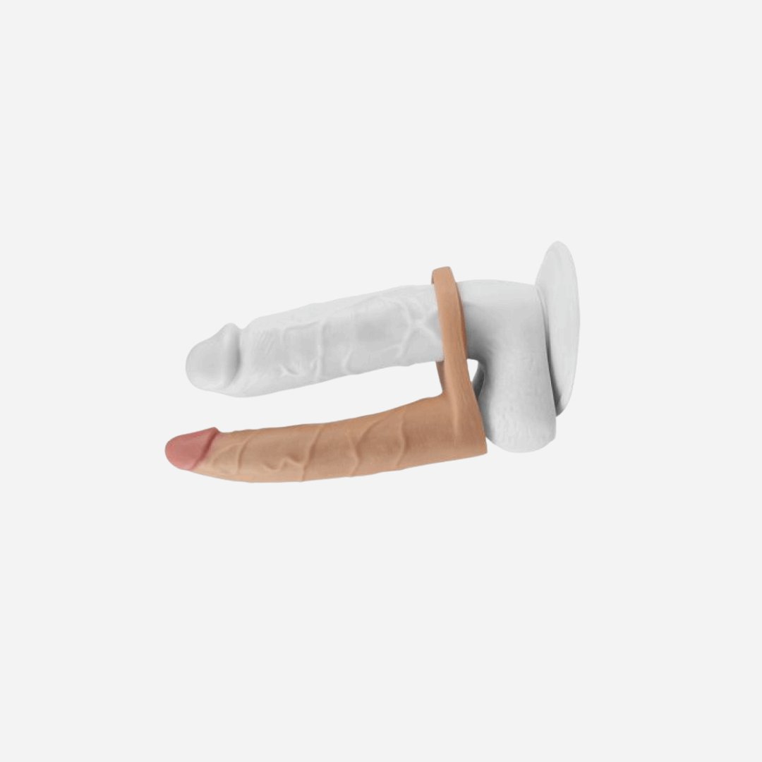 sexy shop Guaina Realistica Strap On Materiale Tpe Lungo 17Cm X 3Cm Ultra Soft - Sensualshop toys