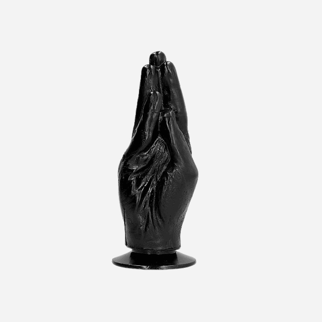 sexy shop Anale Mano Fisting All Black  21Cm Materiale PVC Misure 23 x 6 cm - Sensualshop toys