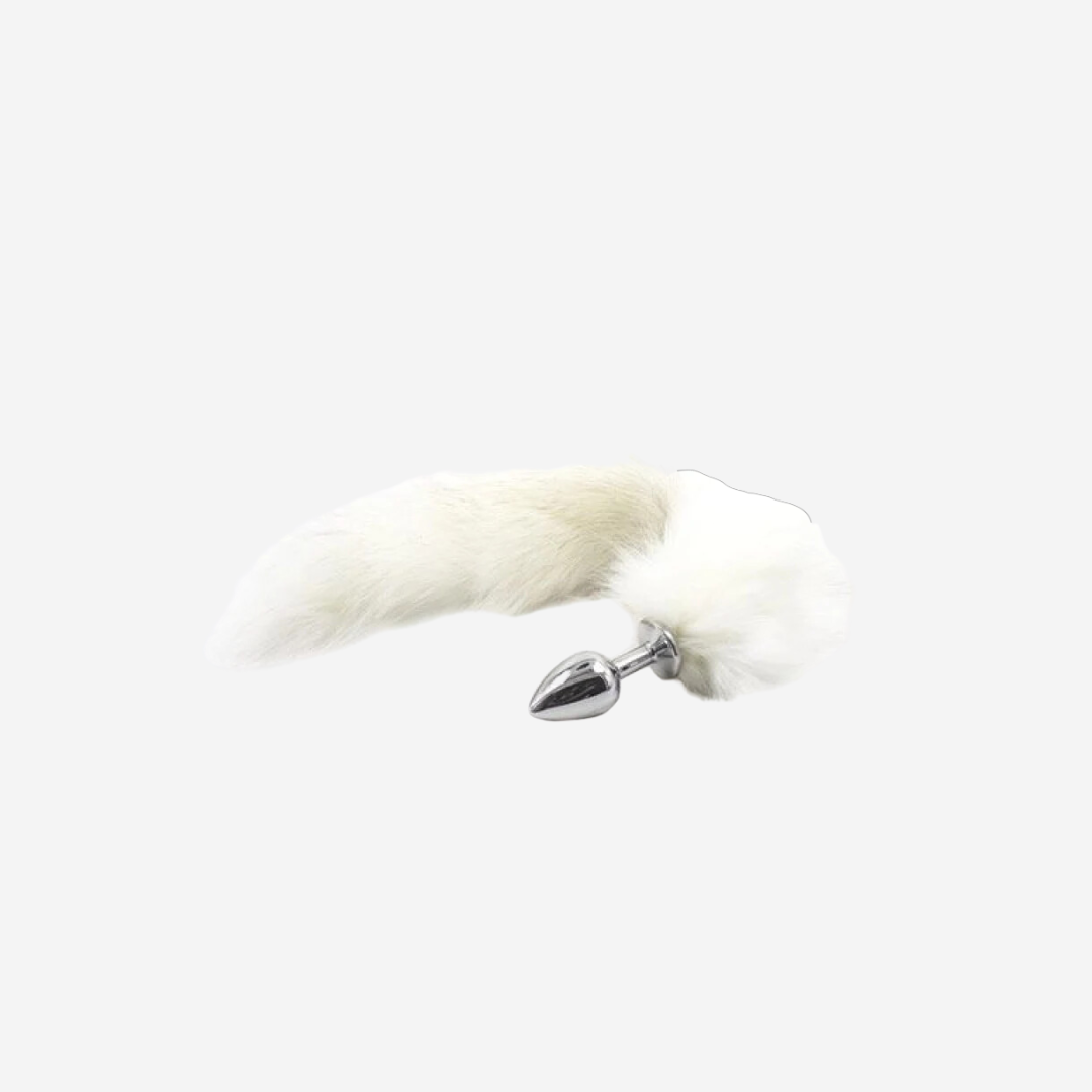 Plug Fox Tail white