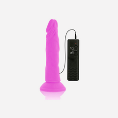 sexy shop Dildo Vibrante Flessibile Diversia 23 cm  Viola - Sensualshop toys