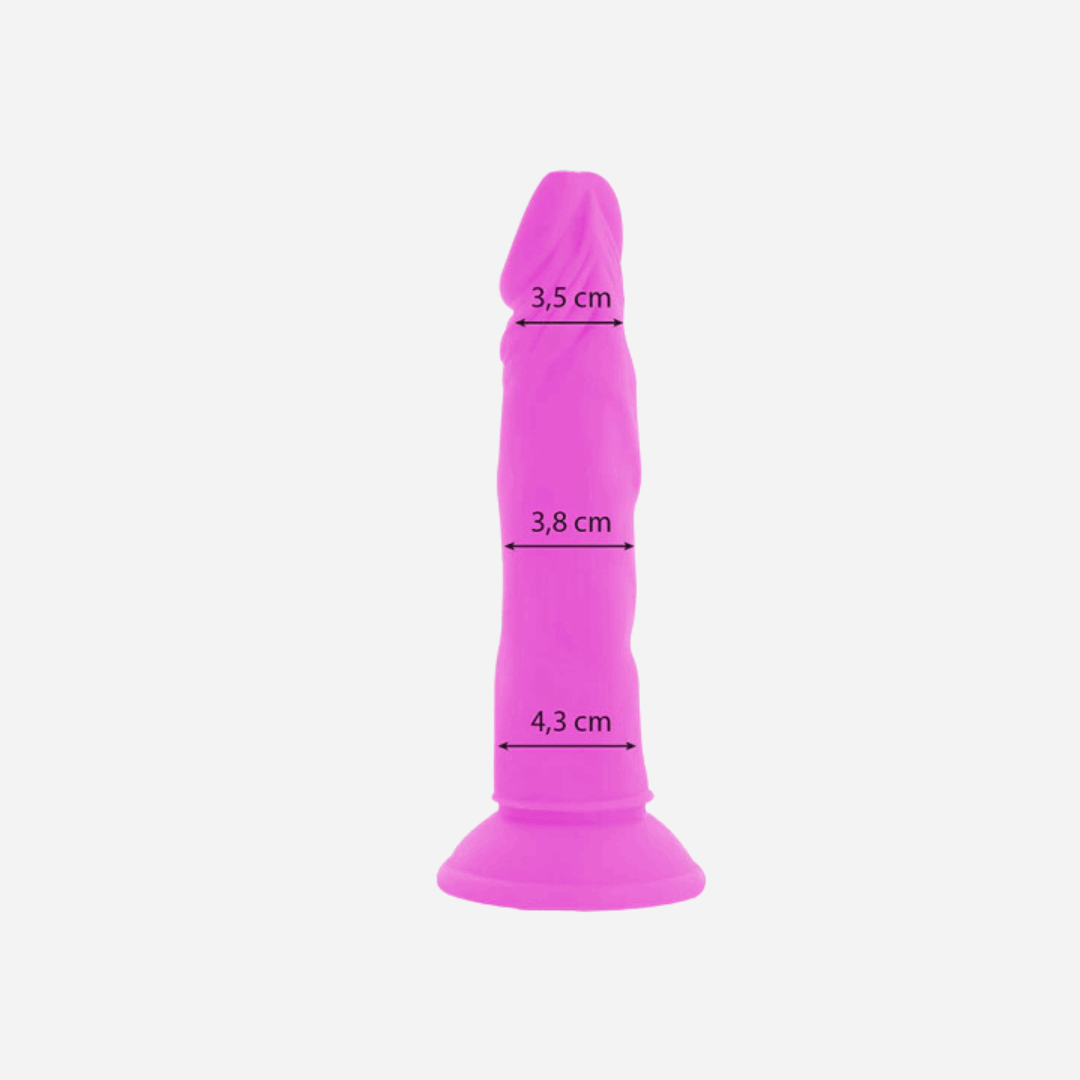 sexy shop Dildo Vibrante Flessibile Diversia 23 cm  Viola - Sensualshop toys