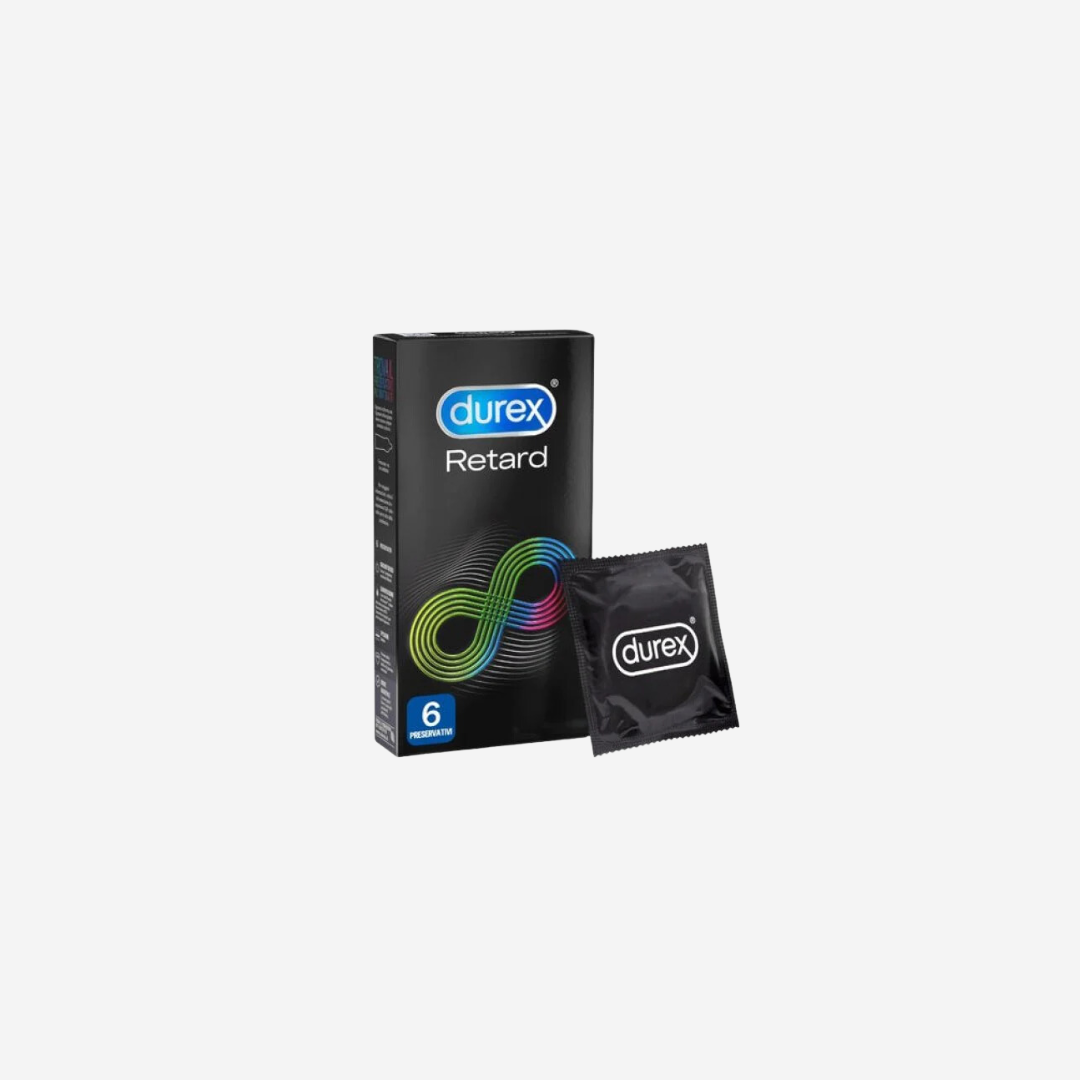 sexy shop Profilattici Durex Retard 6 pezzi - Sensualshop toys