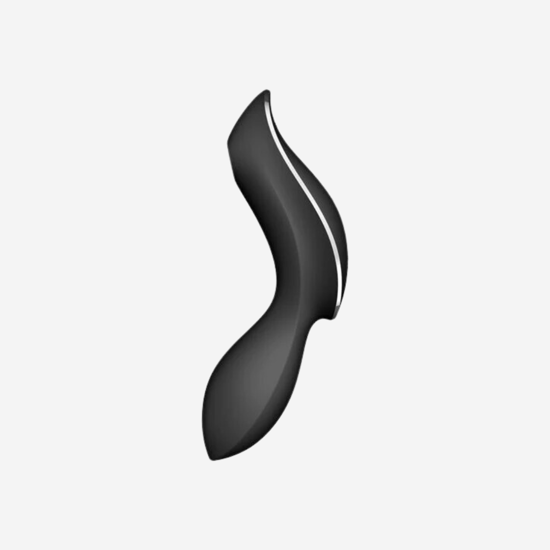 sexy shop Stimolatore E Vibratore Satisfyer Curvy Trinity 2 Nero - Sensualshop toys