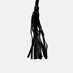 Frusta In Cuoio con Frange Lunghezza 90cm