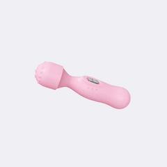 sexy shop Stimolatore  Massaggiatore Clitorideo Sensual Vibrante Jolie Rosa/Celeste - Sensualshop toys