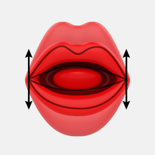 Bocca Mia Triplo Piacere Vibrante e Mordente