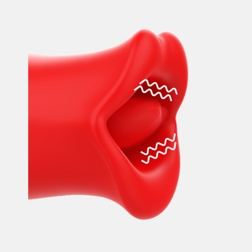 Bocca Mia Triplo Piacere Vibrante e Mordente