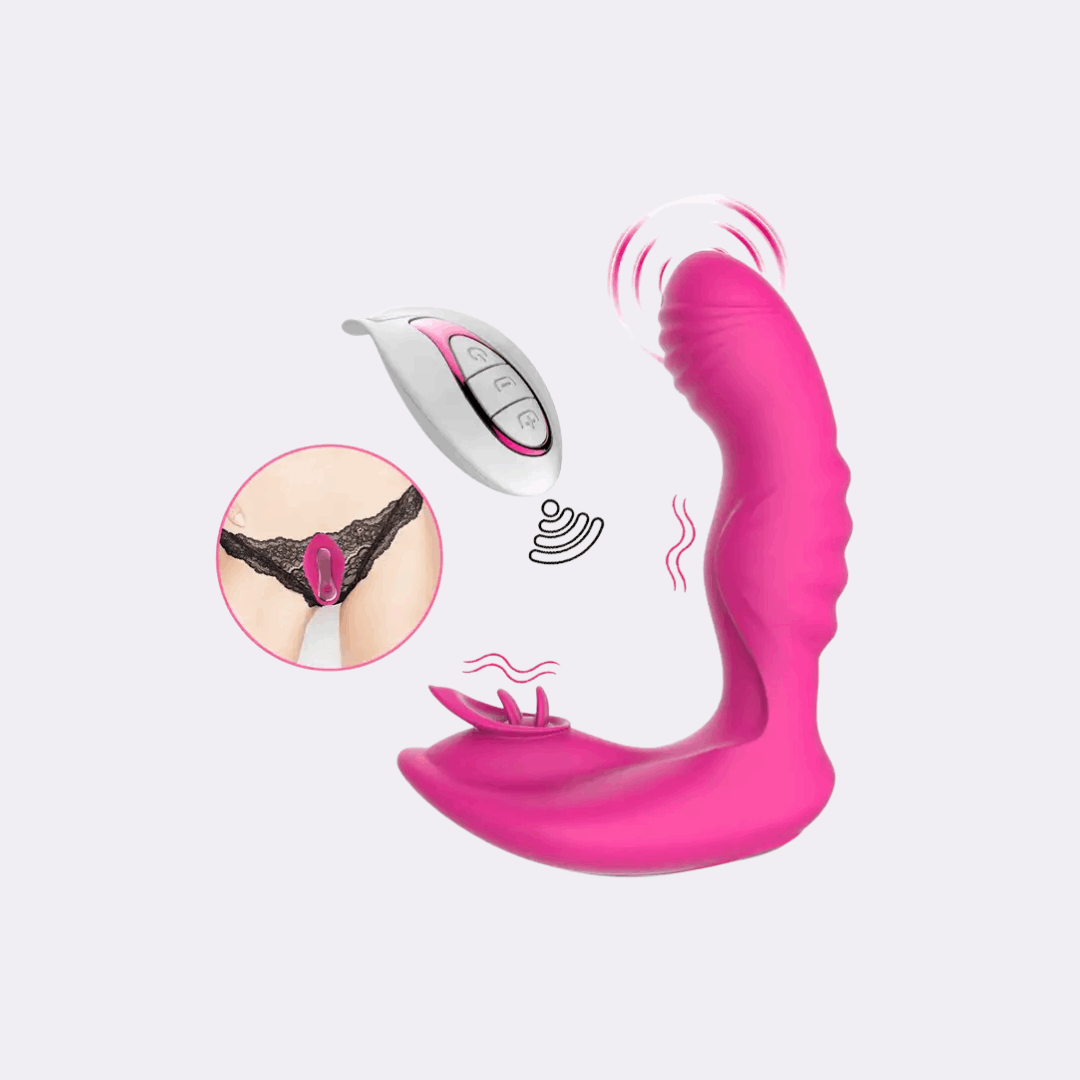 sexy shop Vibratore Mermaid Tripla Stimolazione Punto G, Vaginale e Clitoridea - Sensualshop toys