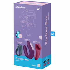 sexy shop Scatola Del Partner Vibrante Soddisfatto 3 Satisfyer - Sensualshop toys