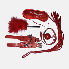 Kit Bondage 5pz colore rosso