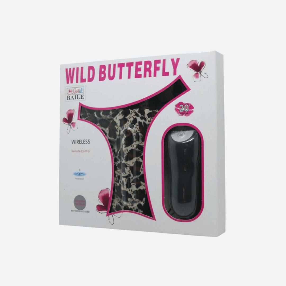 sexy shop Perizoma Vibrante Con Telecomando a Distanza  Wild Butterfly - Sensualshop toys